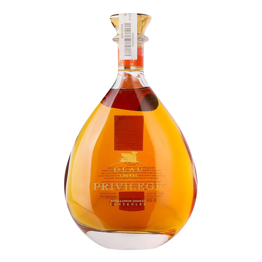 Коньяк Deau Cognac Privilege 40% 0.7 л у подарунковій упаковці - фото 2
