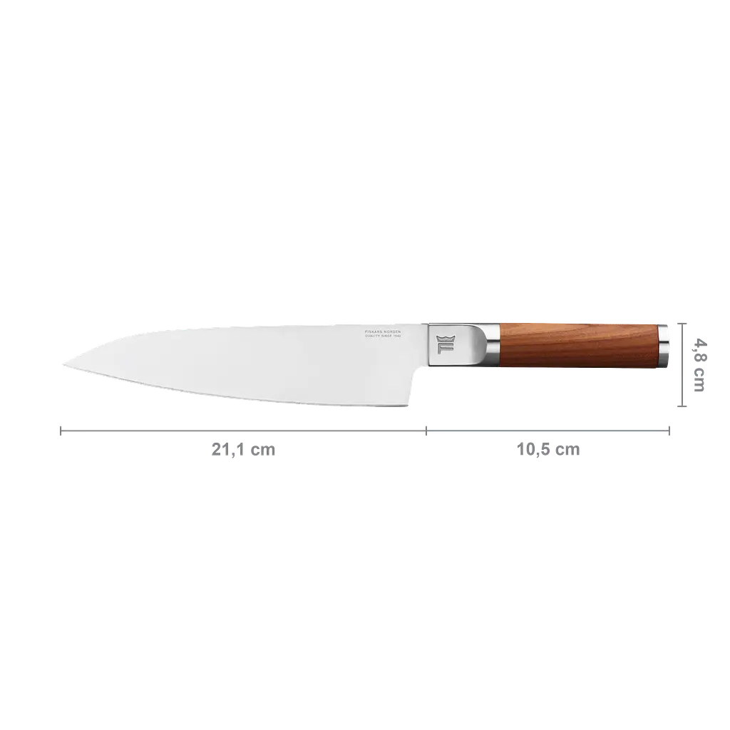 Ніж кухарський великий Fiskars Norden 21 см (1026419) - фото 6