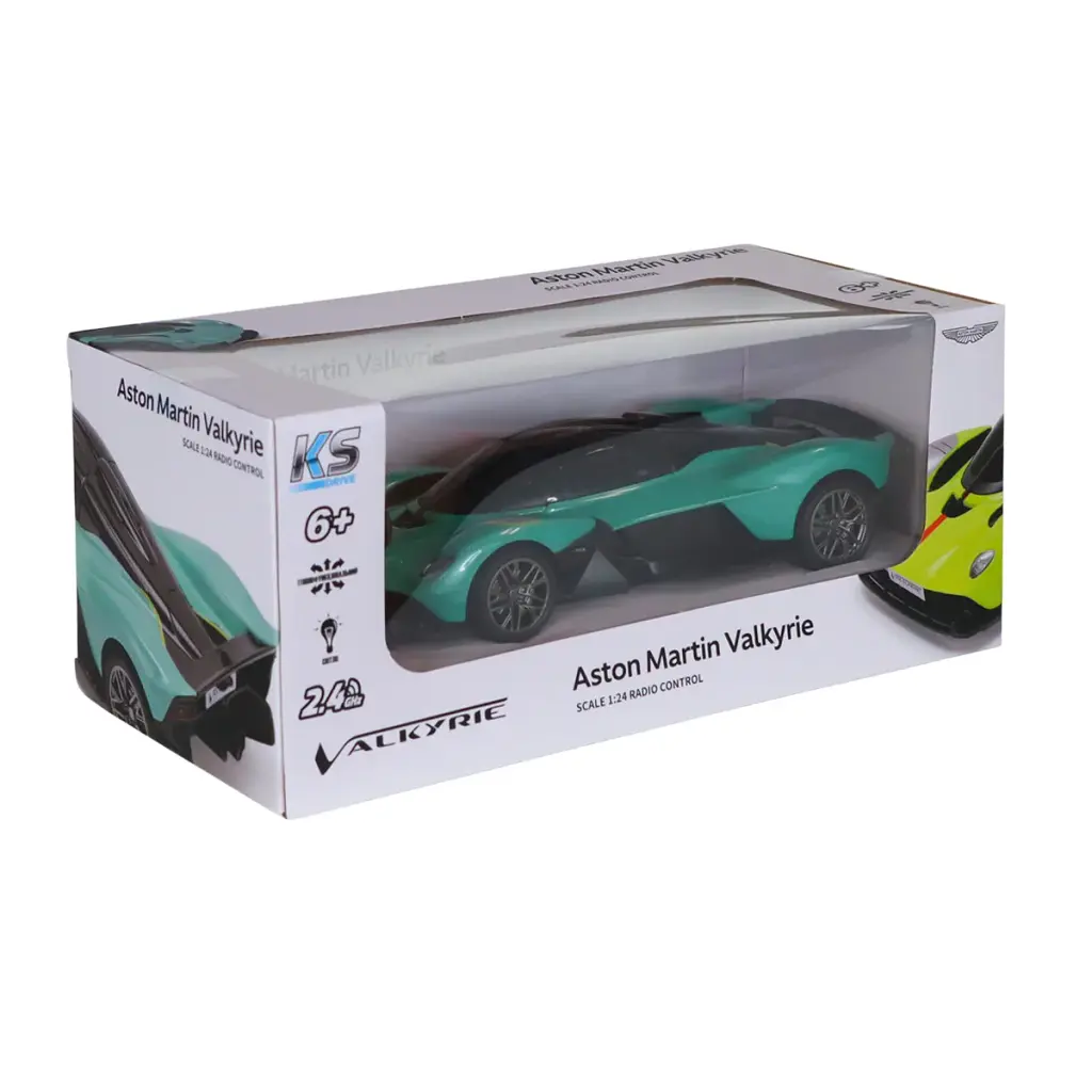 Радіокерована іграшка KS Drive Aston Martin Valkyrie 1:24 шавлієвий (250GAVGS) - фото 5