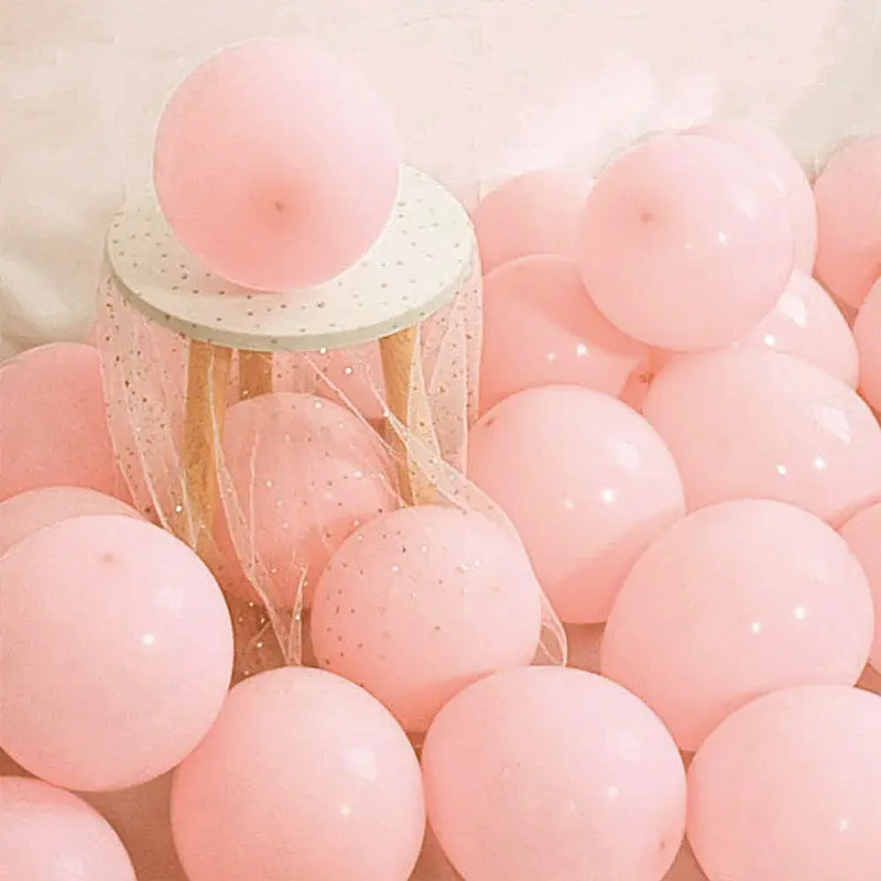 Кулька повітряна латексна 30 см (100) Baby Pink, матовий, IDEA7-DL-001 - фото 2