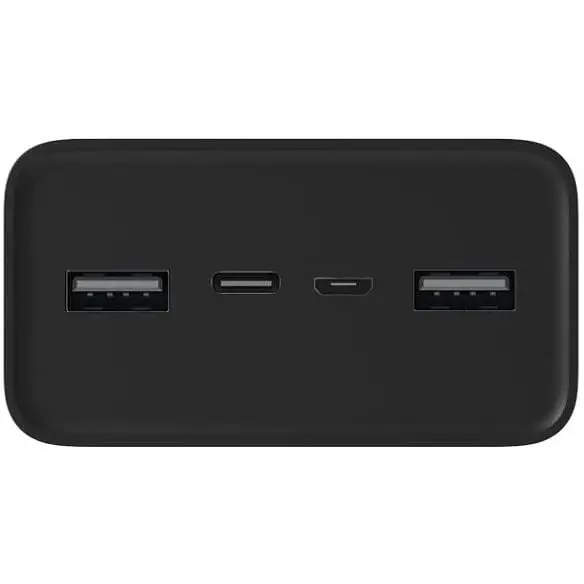 Зовнішній акумулятор Xiaomi 30000mAh 18W (BHR9126GL) чорний - фото 2