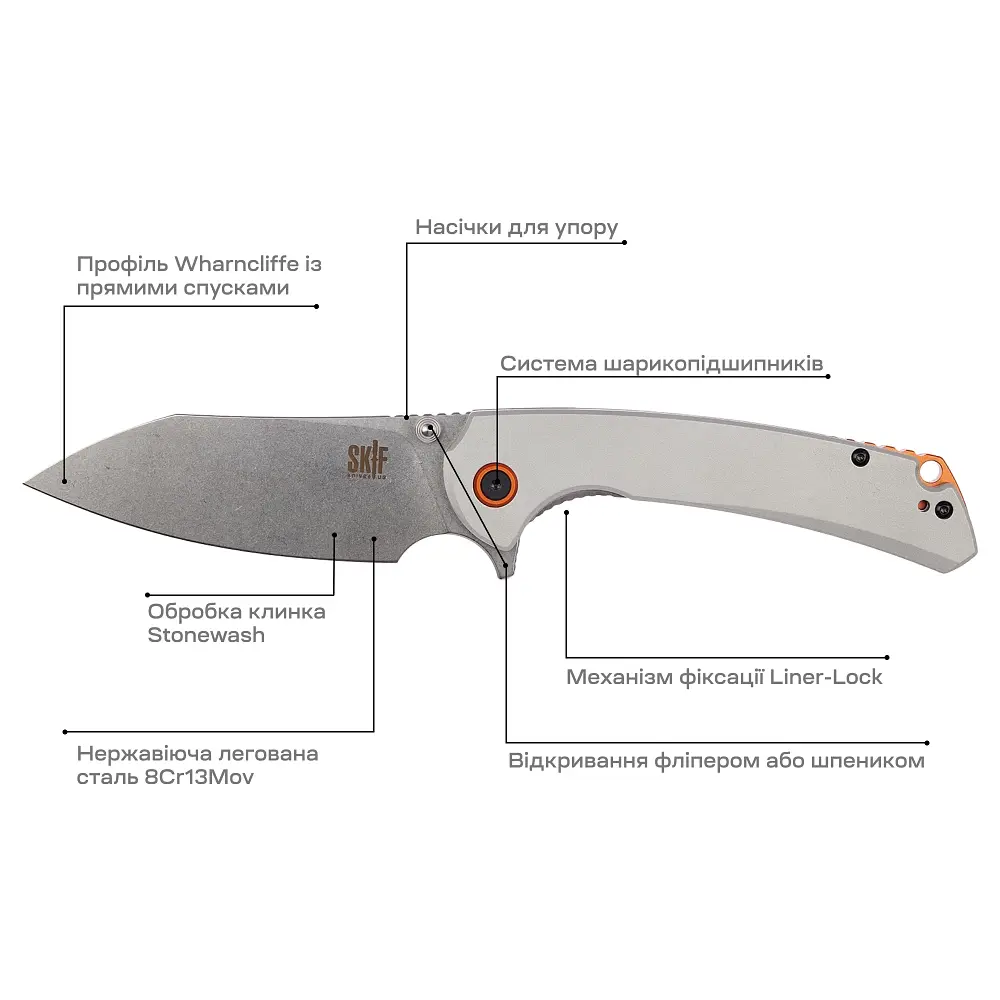 Нож Skif Jock SW Grey - фото 6