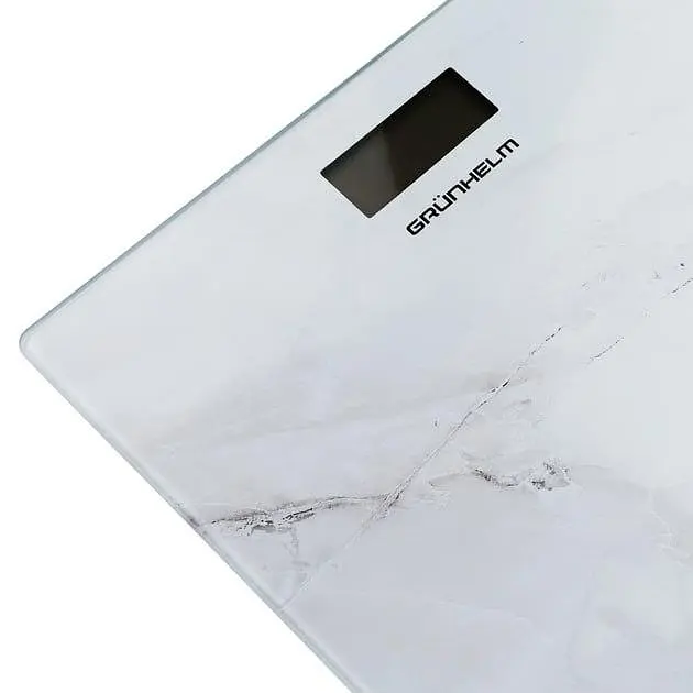 Смарт-ваги Grunhelm Bes-Mar фітнес підлогові ваги 180 кг Білий - фото 3
