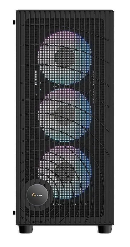 Корпус Ocypus Gamma C70 ARGB Black (GAMMA-C70-BKG400XX-GL) - фото 3