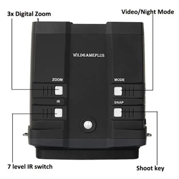 Прилад нічного бачення Widgameplus WG500B 1080P HD 10.8X31 Цифровий бінокль - фото 5