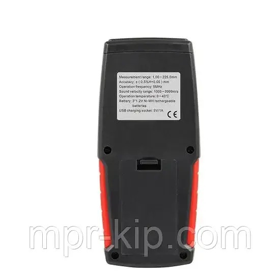 Ультразвуковой толщиномер Wintact WT100A (от 1,00 до 255 мм) - фото 2