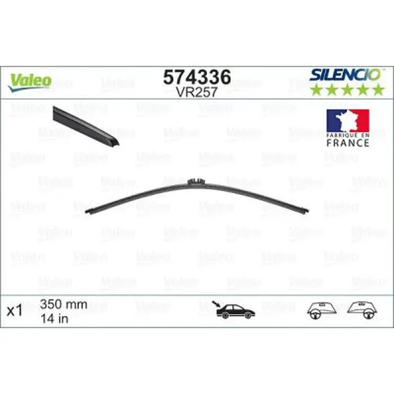 Щітка склоочисника Valeo 574336 - фото 5