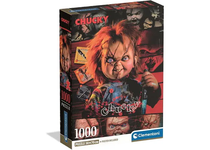 Пазл Clementoni Головний герой фільму Чакі (Chucky Puzzle - 1000 pcs.), 1000 ел. (37099)