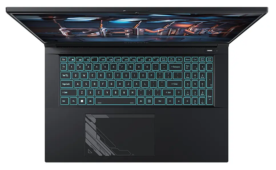 Ноутбук Gigabyte G7 MF 17.3 FHD, intel i5-12500H, 16GB, F512GB, NVD4050-6, DOS, чорний (G7_MF-E2KZ213SD) - фото 4