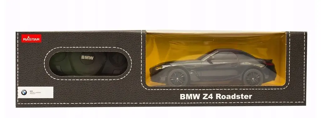 Машинка Rastar BMW Z4 New Version на управлении R/C 1:24 черный 96200 - фото 5