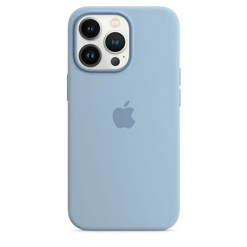 Чохол Silicone Case для Apple iPhone 14 Pro Max (Blue Fog) AA [72597] - фото 2