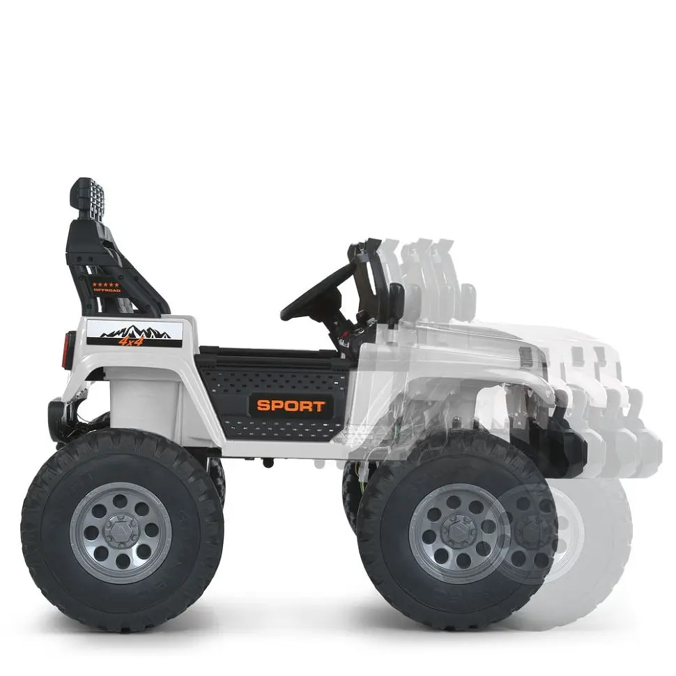Дитячий електромобіль Bambi Джип M 6204EBLR-1 24V до 60 кг - фото 7