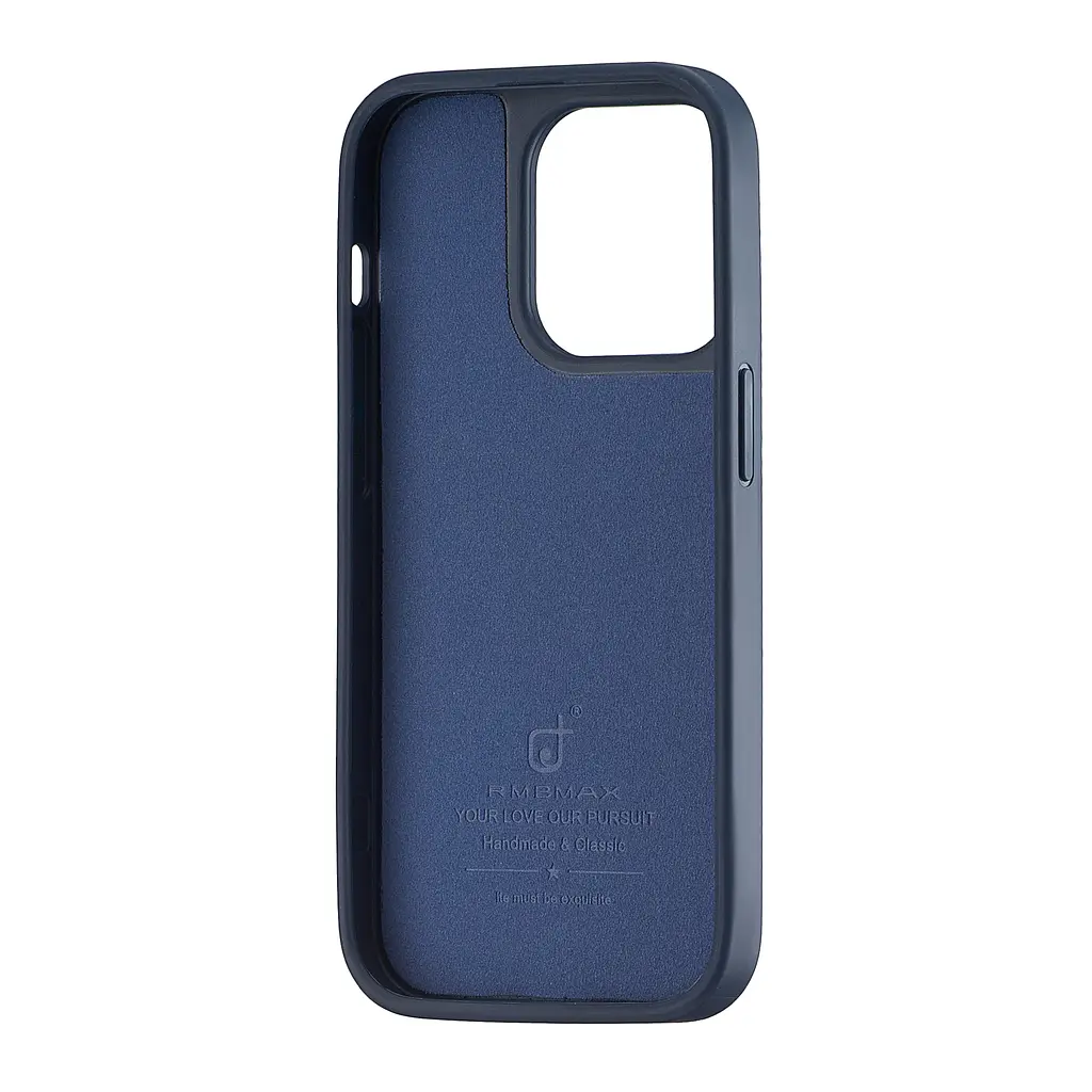 Чохол Jinduka Leather Ringo iPhone 14 Pro Blue - фото 3