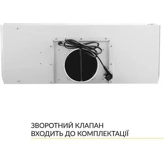 Витяжка вбудована Weilor PPE 8265 SS 1250 LED Strip - фото 7