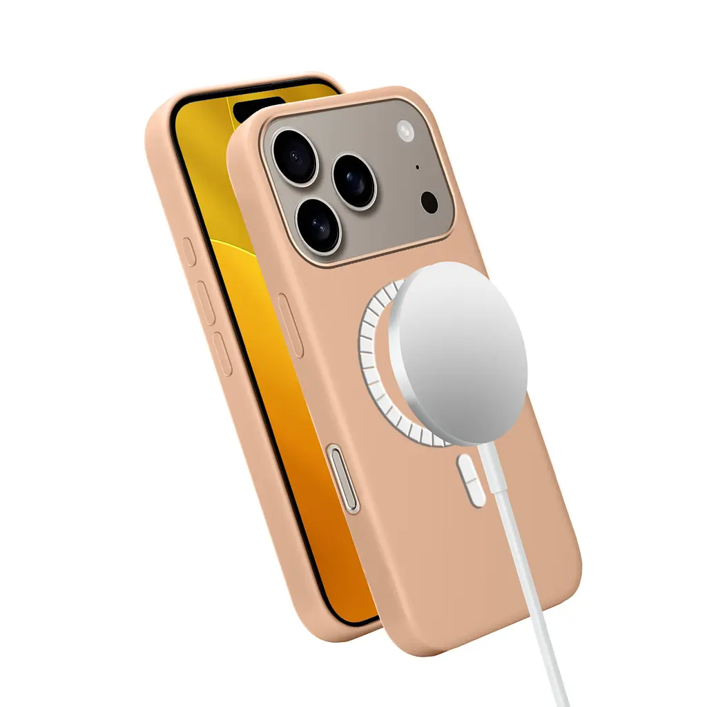 Чохол MAKE Apple iPhone 17 Pro Silicone Solo Titanium - фото 3