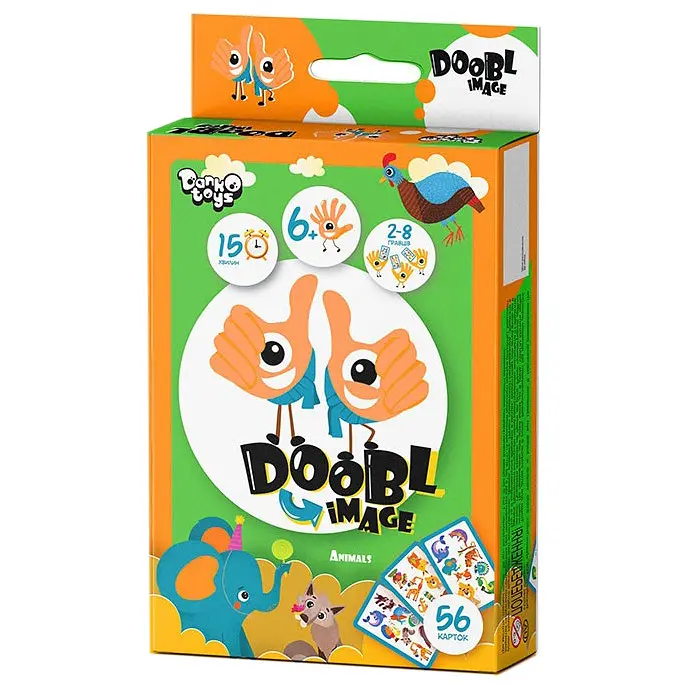 Настольная игра Danko Toys Doobl Image Разноцветный (SR-113-N-542) - фото 3