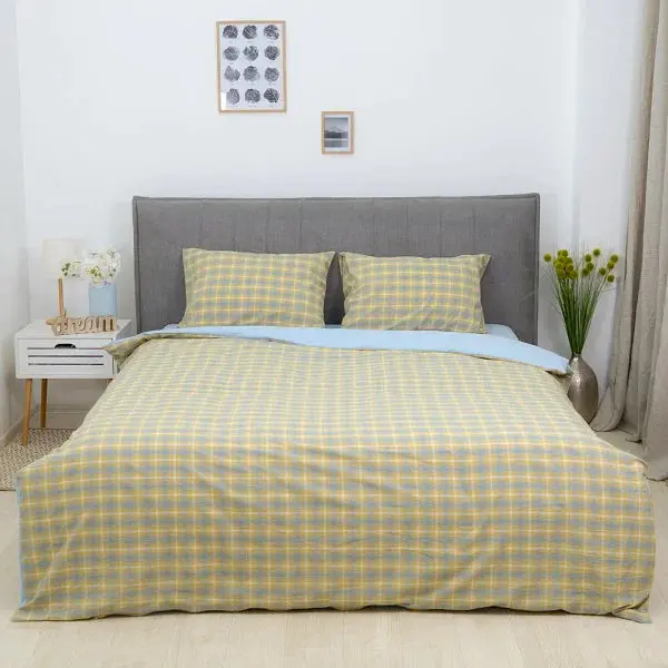 Постільна білизна двоспальне Viluta Варена бавовна Wash Printed W 02-2 175х210 см - фото 2