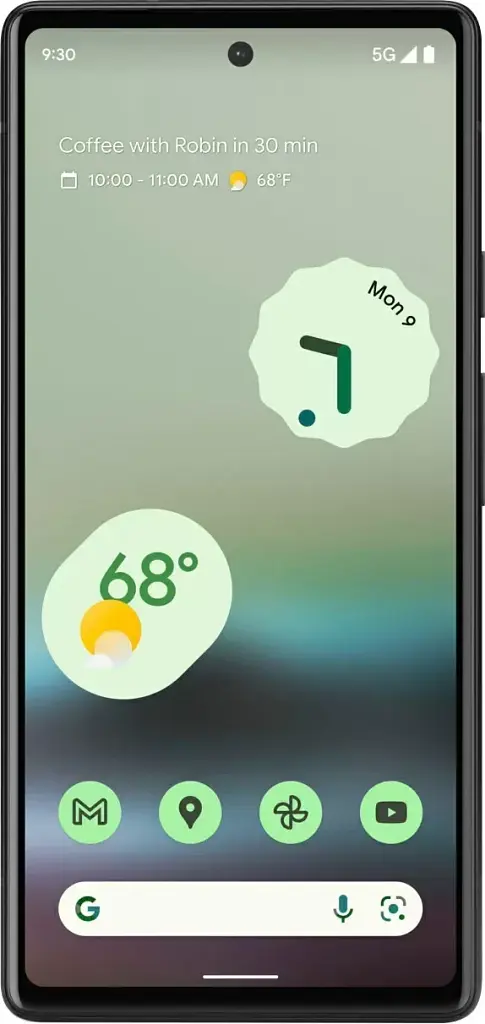 Смартфон Google Pixel 6a 6/128GB Chalk (2627274194) - фото 3