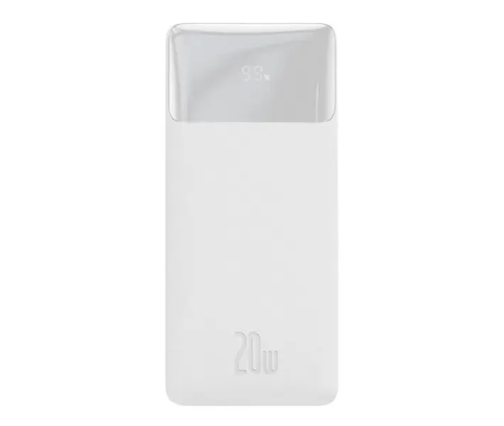 Зовнішній акумулятор із швидкою зарядкою Baseus 20000mAh PPDML-M02 - фото 3