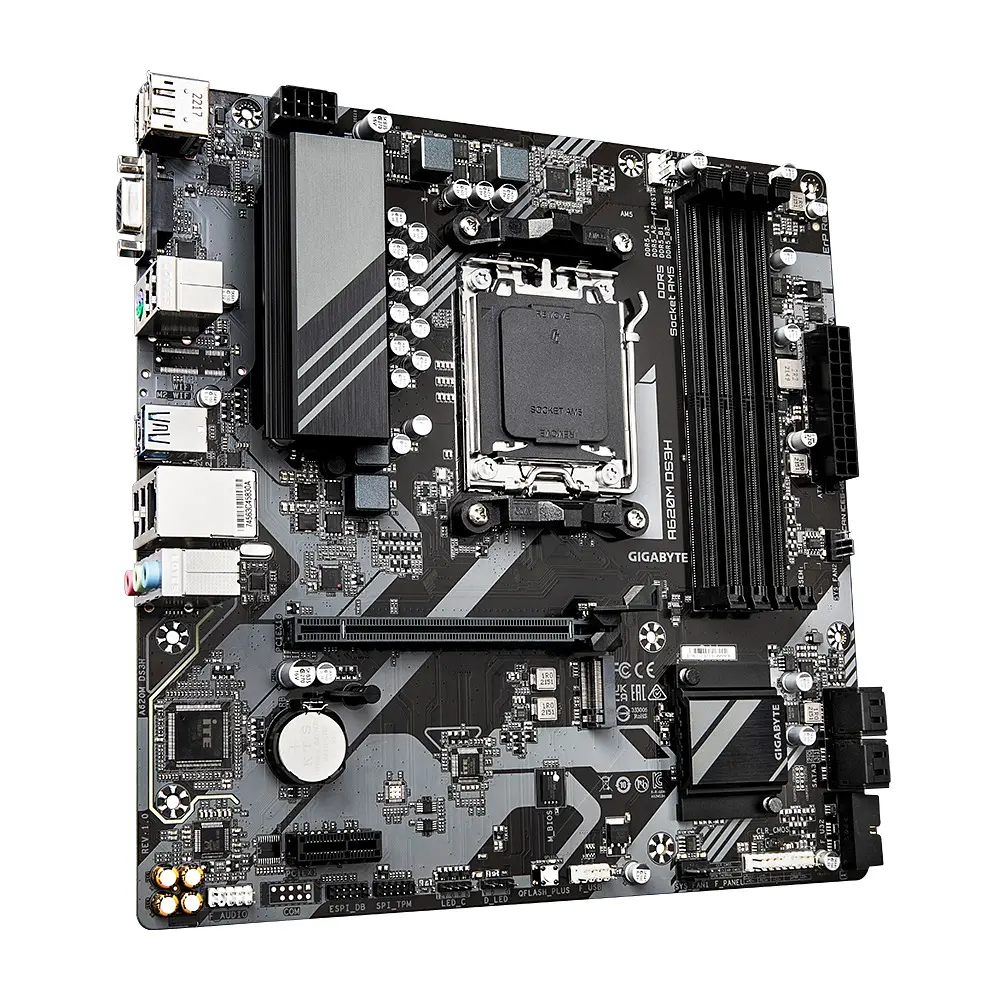 Материнська плата Gigabyte A620M DS3H Socket AM5 - фото 3