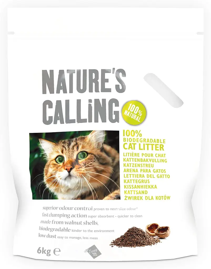 Наповнювач для котячого туалету Applaws Cat Streu Natures Calling 6 кг