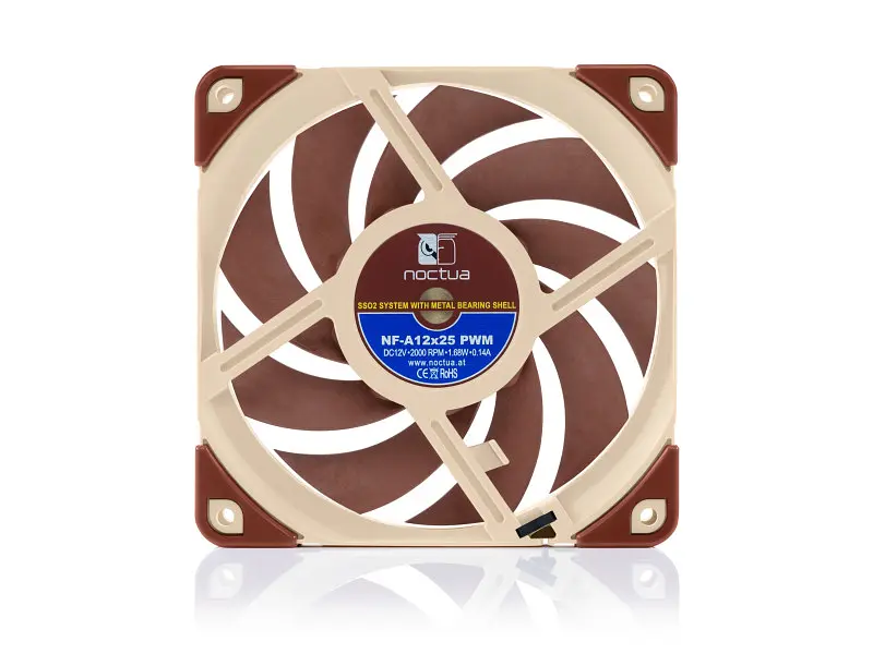 Вентилятор для корпусу Noctua NF-A12x25 PWM - фото 2