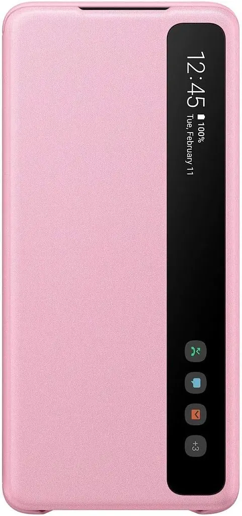 Чохол-книжка Clear View Cover для Samsung Galaxy S20 Plus (G985) (EF-ZG985CPEGRU) Pink