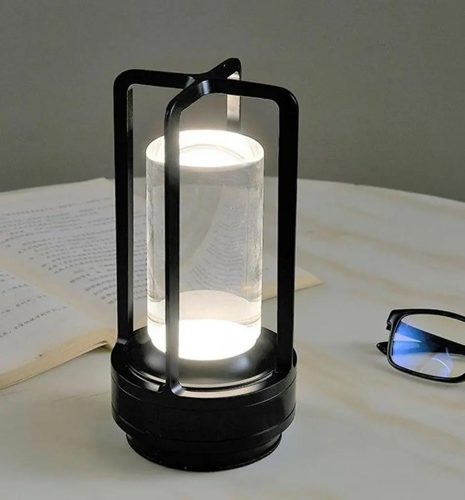 Настільна лампа з акумулятором KLOODI DECO TA-5V CAN CCT BK - фото 4