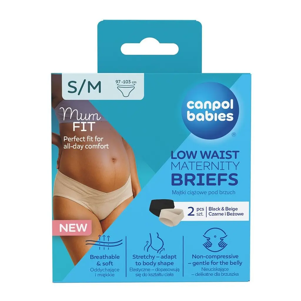 Трусики для вагітних Canpol babies MumFit під живіт S/M 2 шт. (78/018) - фото 8