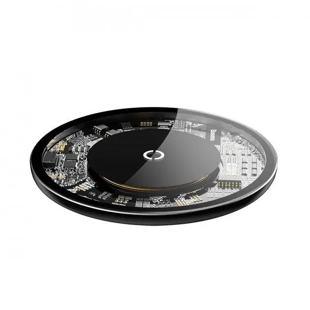 Беспроводное зарядное Baseus Simple Crystal 10 вт CCALL-AJK01 - фото 4