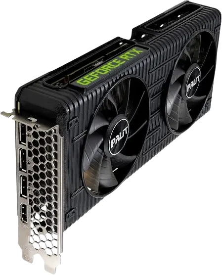 Відеокарта GeForce RTX 3060 12GB Palit Dual (NE63060019K9-190AD) Б/В - фото 2