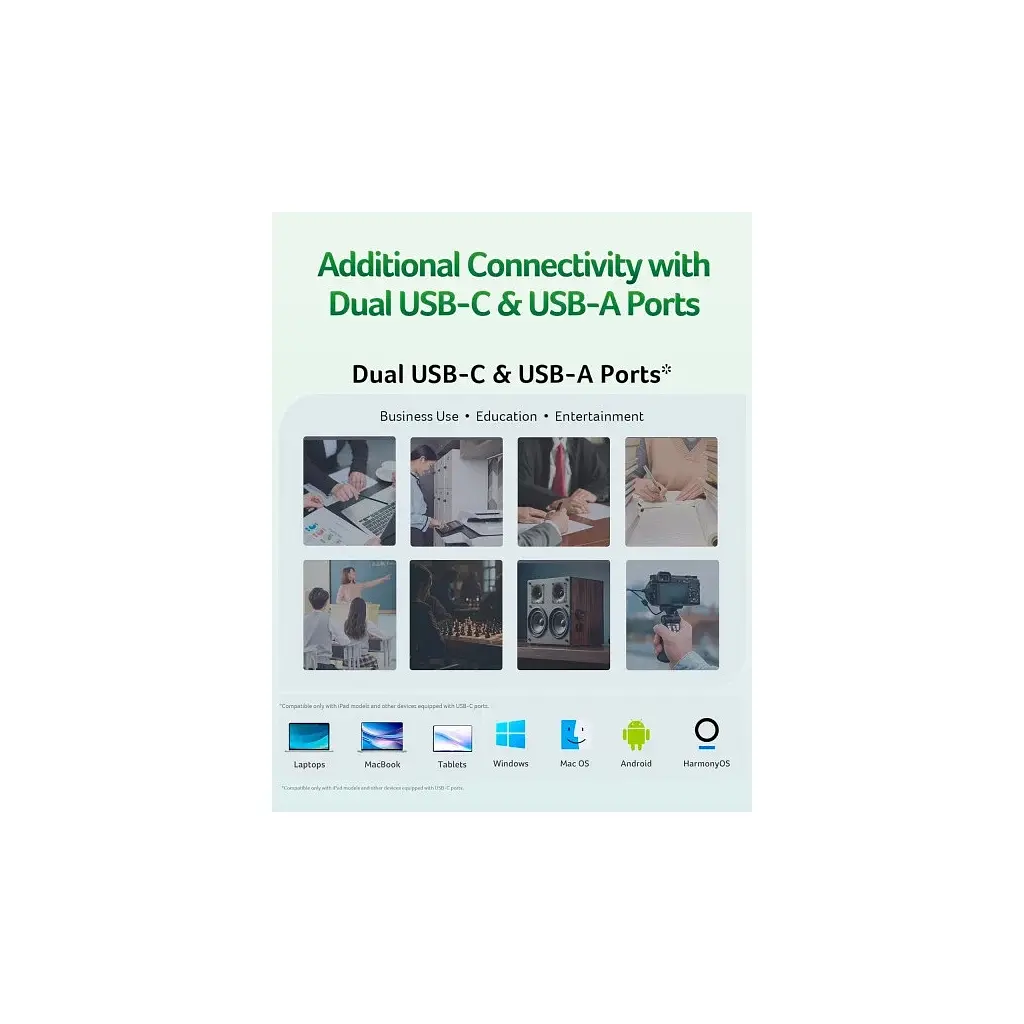 USB флеш накопичувач Acer 64GB UT300 USB-A/Type-C 3.2 Silver (BL.9BWWA.589) - фото 3