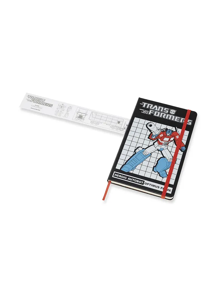 Записник Moleskine Transformers середній, Лінійка Оптімус Прайм (LETFQP060OP) - фото 3