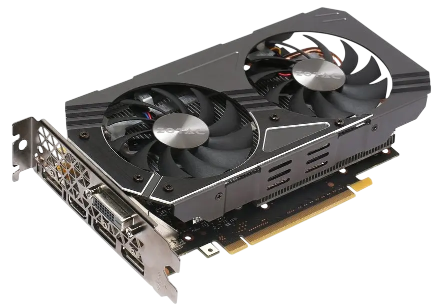 Відеокарта GeForce GTX 1060 3GB Zotac AMP (ZT-P10610E-10M) Б/В - фото 2