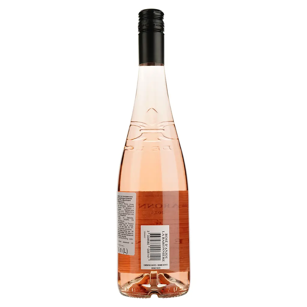 Вино La Baronniere Rose d'Anjou, розовое, сухое, 11%, 0,75 л (718535) - фото 2
