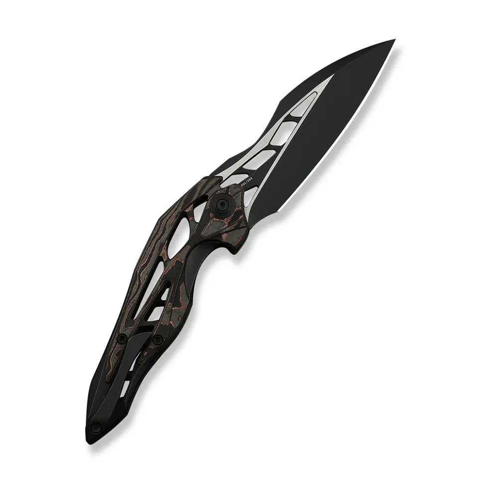 Ніж складаний туристичний Weknife Arrakis (8.8 см) Vanax / Titanium чорний з бронзою - фото 2