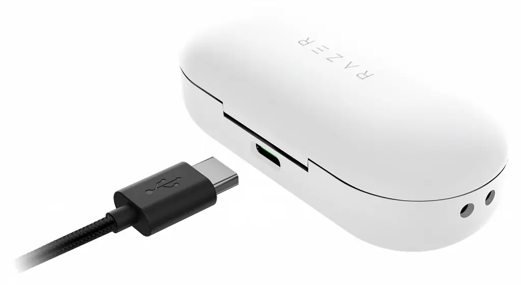 Наушники Razer Hammerhead True Mercury WL Mic White (RZ12-02970500-R3M1) - фото 4