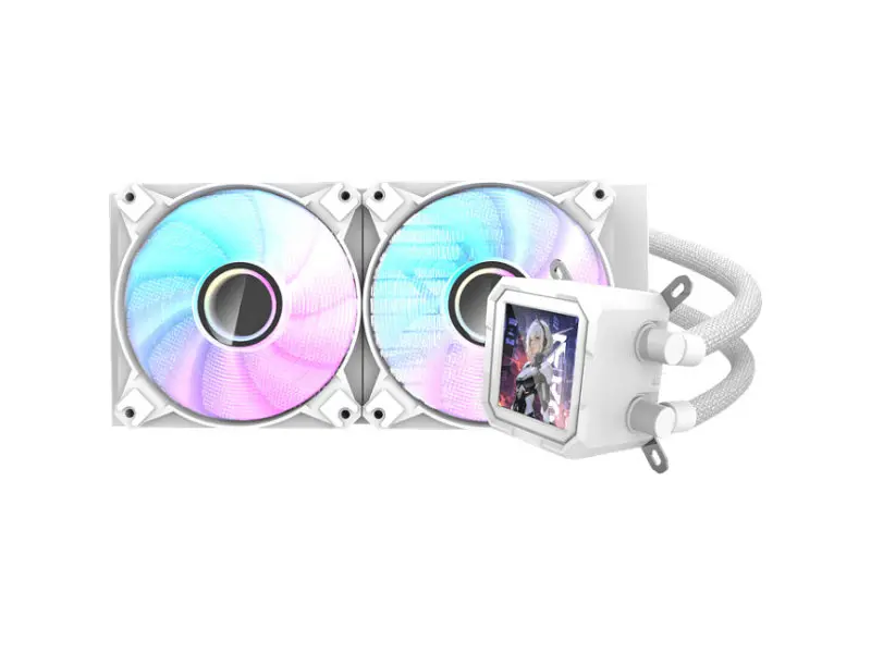 Водяное охлаждение DarkFlash DV240S White - фото 2