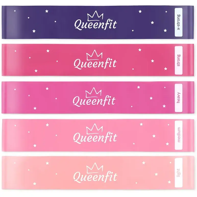 Набір гумок для фітнесу Queenfit 0.5-30 кг Q-66258 - фото 2