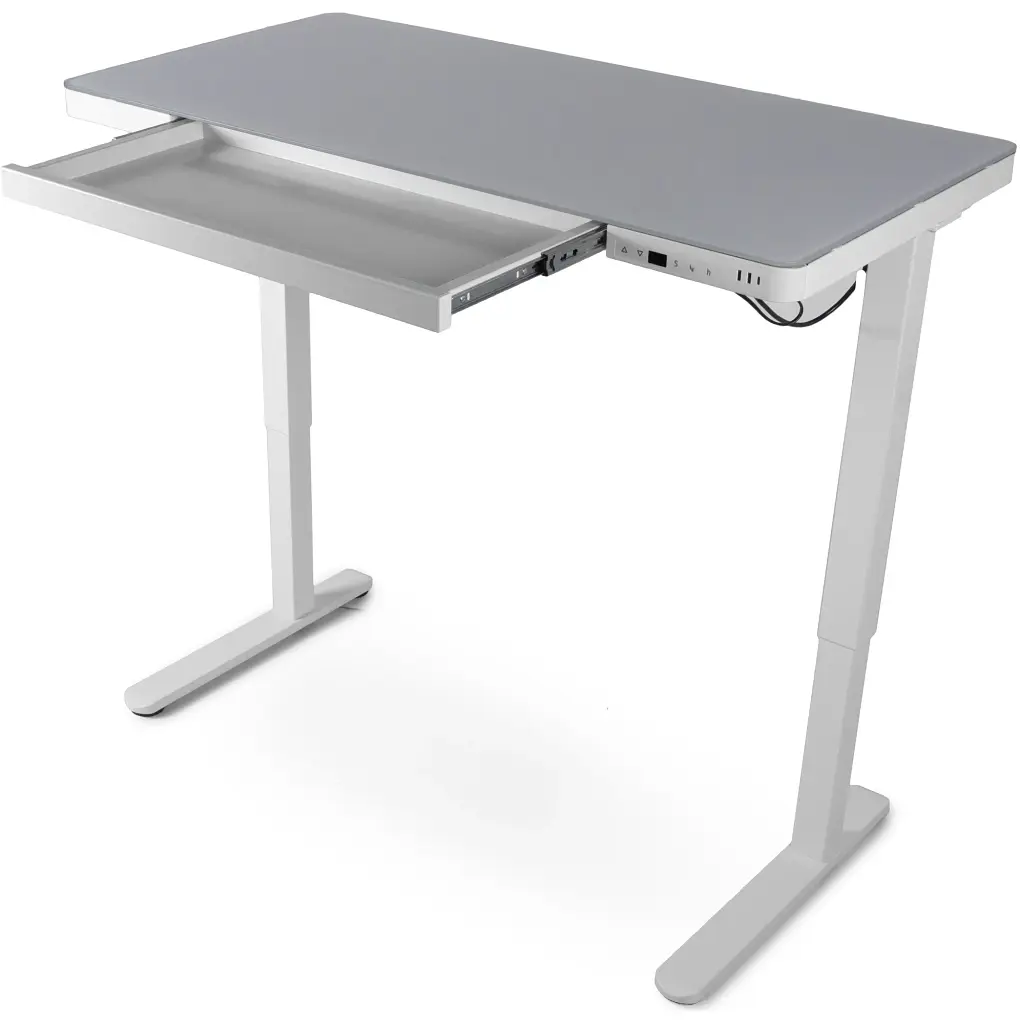 Комп'ютерний ігровий стіл Barsky StandUp White Glass 1200x600 [BST-12] [111786] - фото 14