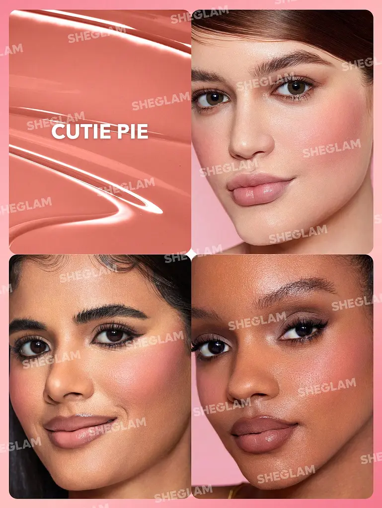 Рідкі матові рум'яна Sheglam Color Bloom Liquid Blush-Cutie Pie - фото 2