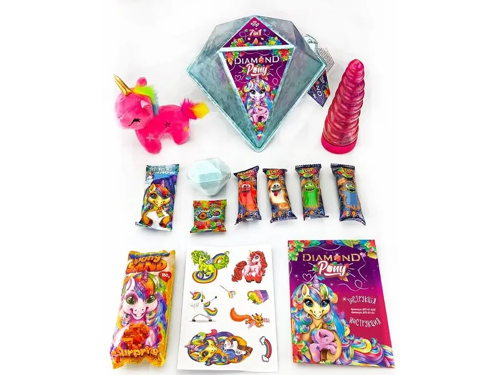 Креативна творчість Diamond Pony BPS-01-03U Різнокольоровий shop (4823102810096) - фото 2