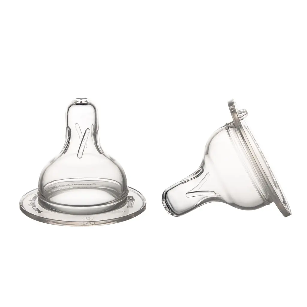 Соска силіконова Canpol babies EasyStart, швидкий потік, 12+, для пляшечок з широким отвором, 2 шт. (21/732) - фото 3