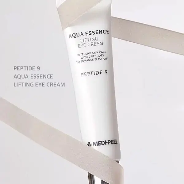 Ліфтинг крем для шкіри навколо очей з пептидами Peptide9 Aqua Essence Lifting Eye Cream Medi-Peel 40 мл - фото 4
