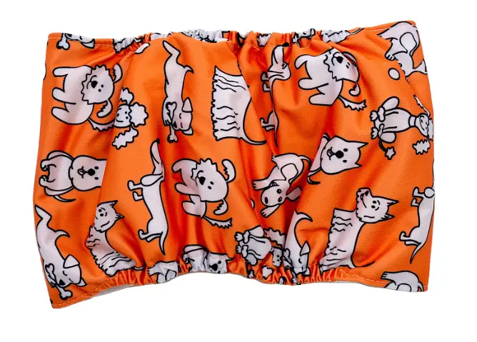 Misoko&Co Багаторазовий підгузник для кобелів M цуценята coral - фото 2