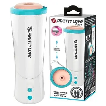 Мастурбатор Pretty Love Anus з поштовхами, 24,6 см (тілесний) - фото 9