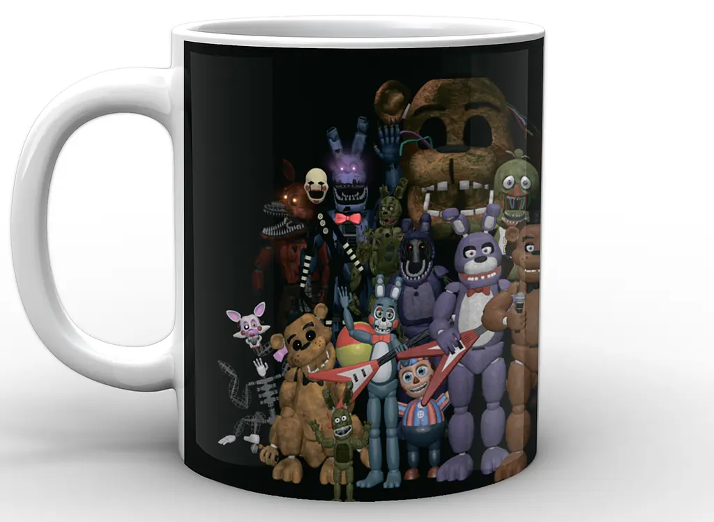Кружка GeekLand Five Nights At Freddys П'ять ночей з Фредді постер FN.02.001.600 - фото 2