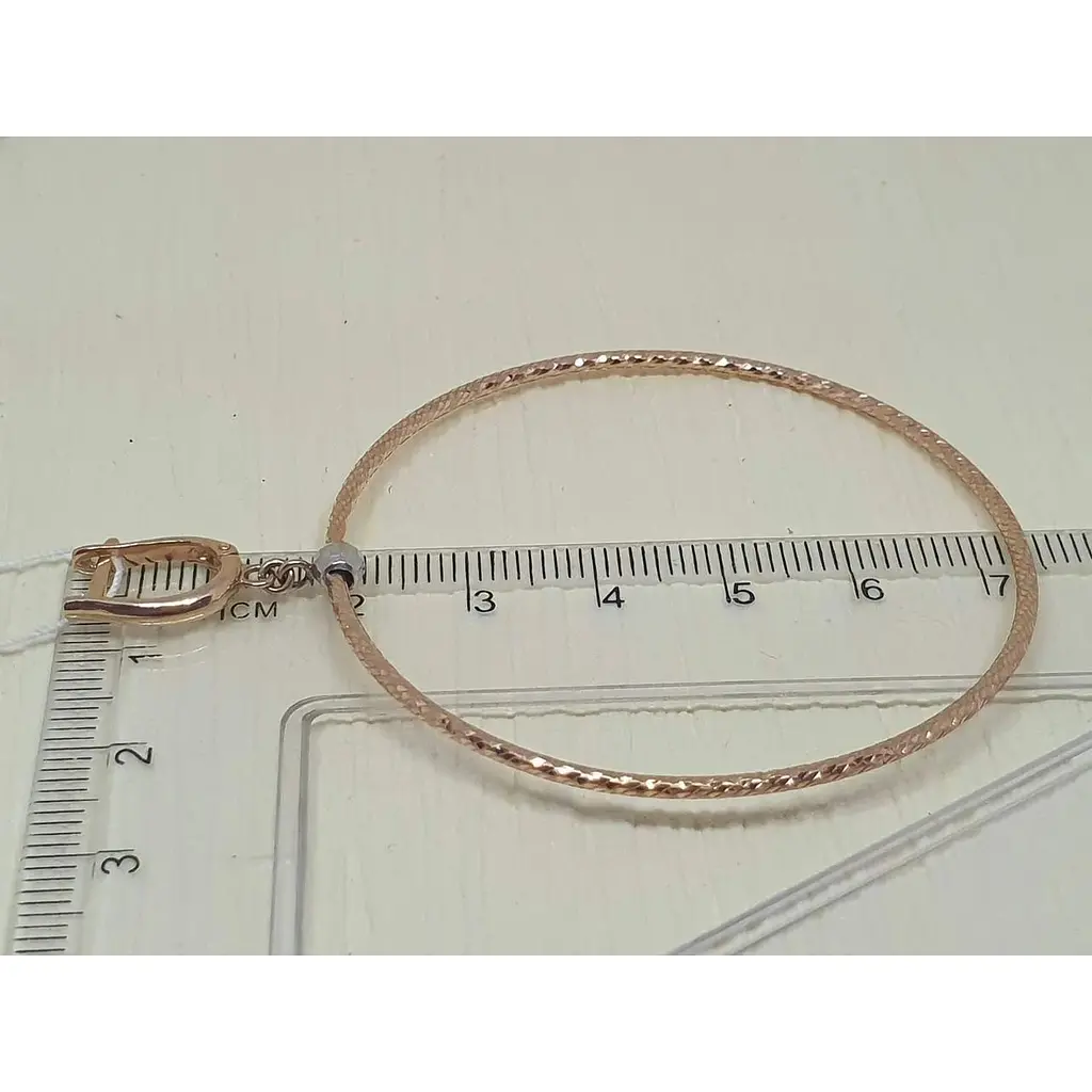 Золоті сережки Favoritum з алмазною гранню. 210171 - фото 4