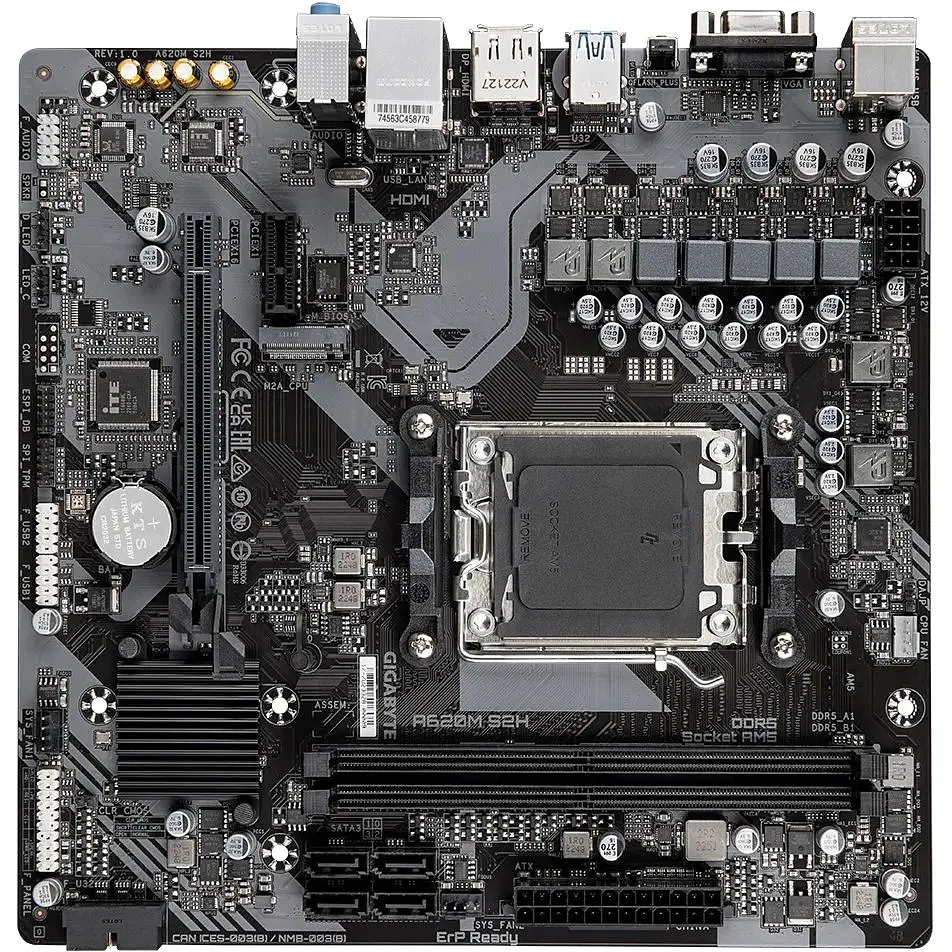 Материнська плата Gigabyte A620M S2H Socket AM5 - фото 4