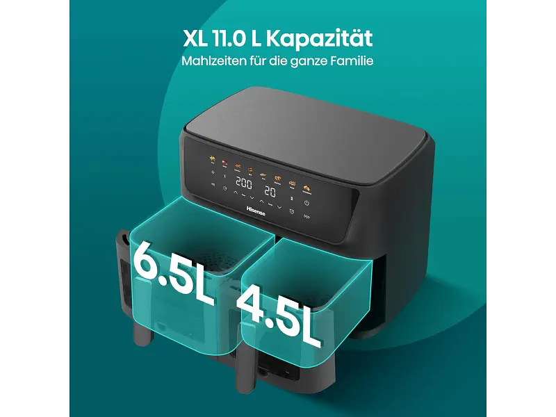 Мультипіч (аерофритюрниця) Hisense HAF2700DCD - фото 10